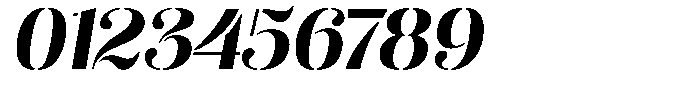 Akisan Black Semi Expanded Slant Font OTHER CHARS