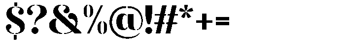 Akisan Black Font OTHER CHARS