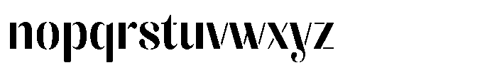 Akisan Bold Condensed Font LOWERCASE