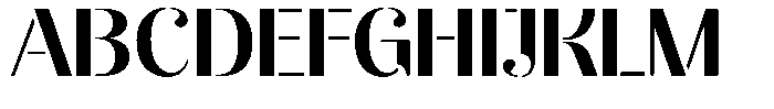 Akisan Bold Expanded Font UPPERCASE