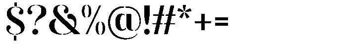 Akisan Bold Font OTHER CHARS