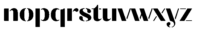 Akisan Extra Bold Expanded Font LOWERCASE