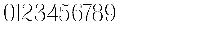 Akisan Extra Light Condensed Font OTHER CHARS