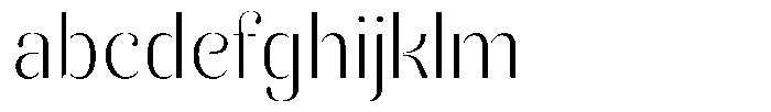 Akisan Extra Light Semi Expanded FONT