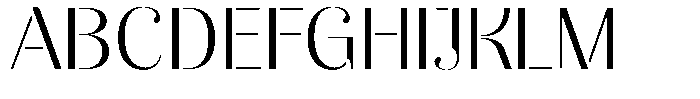 Akisan Light Expanded Font UPPERCASE