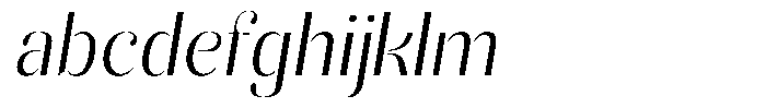 Akisan Light Slant FONT