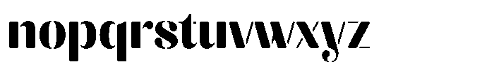 Akisan Round Black Sem Condensed Font LOWERCASE