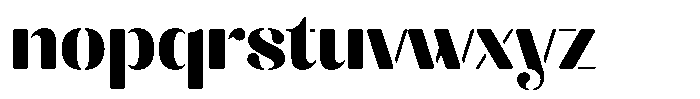 Akisan Round Black Semi Expanded Font LOWERCASE