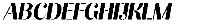 Akisan Round Black Slant Font UPPERCASE