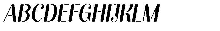Akisan Round Bold Condensed Slant Font UPPERCASE