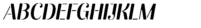 Akisan Round Bold Sem Condensed Slant Font UPPERCASE