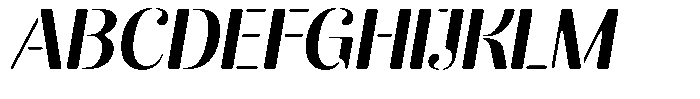 Akisan Round Bold Sem Exp Slant Font UPPERCASE