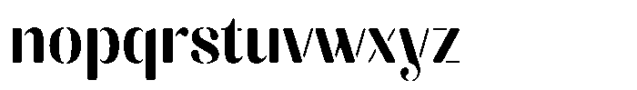 Akisan Round Bold Semi Condensed Font LOWERCASE
