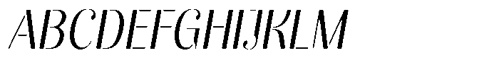 Akisan Round Condensed Slant Font UPPERCASE