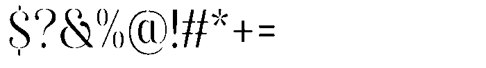Akisan Round Condensed Font OTHER CHARS