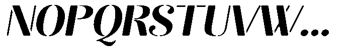 Akisan Round Extra Bold Exp Slant Font UPPERCASE