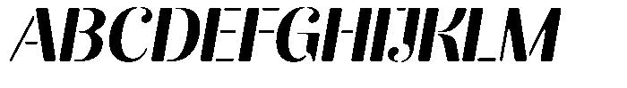 Akisan Round Extra Bold Sem Exp Slant Font UPPERCASE