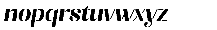 Akisan Round Extra Bold Slant Font LOWERCASE