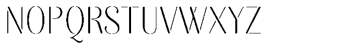Akisan Round Extra Light Condensed Font UPPERCASE