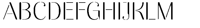 Akisan Round Extra Light Exp Font UPPERCASE