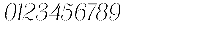 Akisan Round Extra Light Sem Condensed Slant Font OTHER CHARS