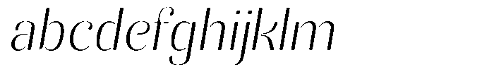 Akisan Round Extra Light Sem Exp Slant FONT