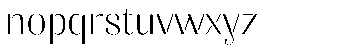 Akisan Round Extra Light Sem Exp Font LOWERCASE