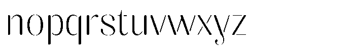 Akisan Round Extra Light Font LOWERCASE