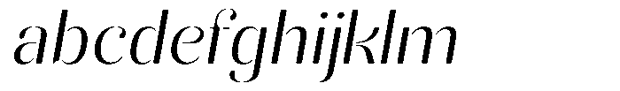 Akisan Round Light Exp Slant FONT