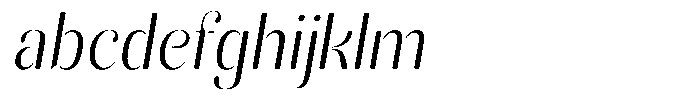 Akisan Round Light Sem Condensed Slant FONT
