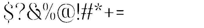 Akisan Round Light Sem Condensed Font OTHER CHARS