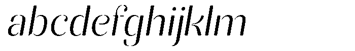 Akisan Round Light Sem Exp Slant FONT