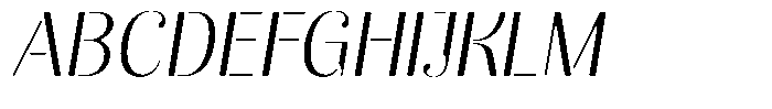 Akisan Round Light Slant Font UPPERCASE
