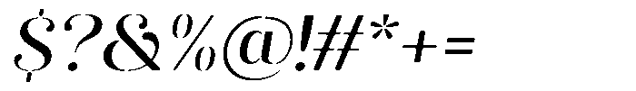 Akisan Round Medium Exp Slant Font OTHER CHARS