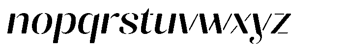 Akisan Round Medium Exp Slant Font LOWERCASE