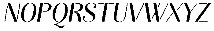 Akisan Round Medium Sem Exp Slant Font UPPERCASE