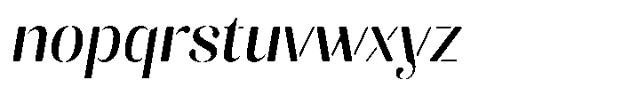 Akisan Round Medium Slant Font LOWERCASE