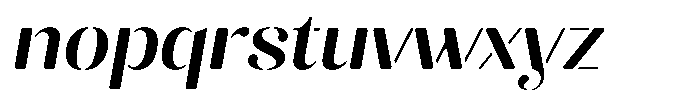 Akisan Round Sem Bold Exp Slant Font LOWERCASE