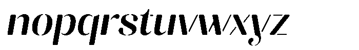 Akisan Round Sem Bold Sem Exp Slant Font LOWERCASE