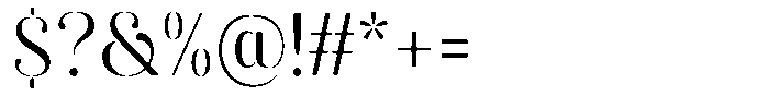 Akisan Round Semi Condensed Font OTHER CHARS