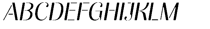 Akisan Round Semi Expanded Slant Font UPPERCASE
