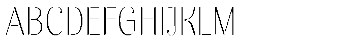 Akisan Round Thin Condensed Font UPPERCASE
