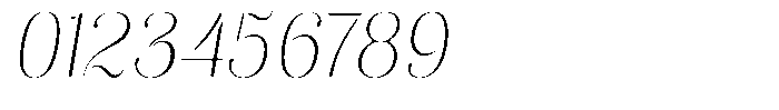 Akisan Round Thin Sem Condensed Slant Font OTHER CHARS