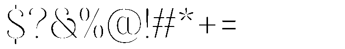Akisan Round Thin Semi Expanded Font OTHER CHARS