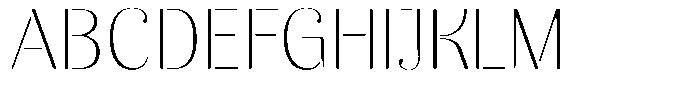 Akisan Round Thin Semi Expanded Font UPPERCASE