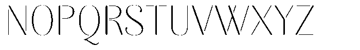 Akisan Round Thin Font UPPERCASE