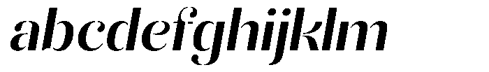 Akisan Semi Bold Expanded Slant FONT