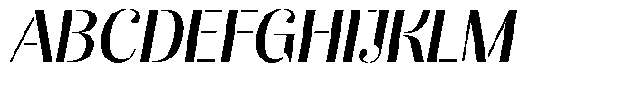 Akisan Semi Bold Slant Font UPPERCASE