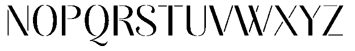 Akisan Semi Expanded Font UPPERCASE