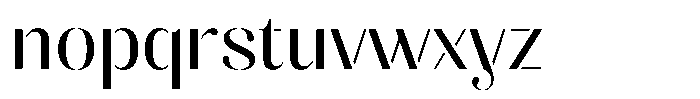 Akisan Semi Expanded Font LOWERCASE